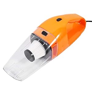 Handstofzuiger, autostofzuiger Effectief reinigen voor reiniging voor auto(Fel oranje)