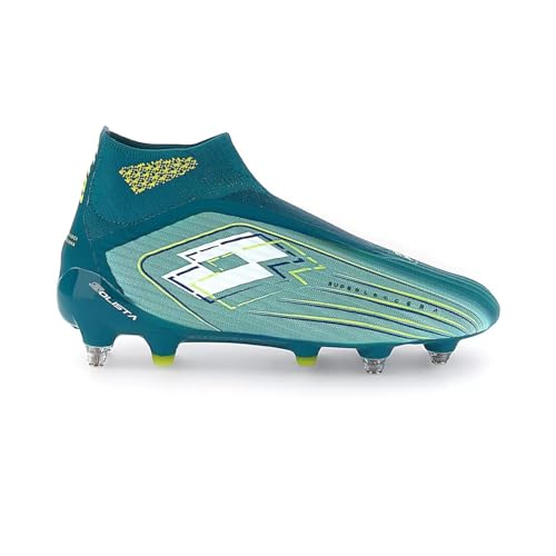 Lotto Zapatillas Solista 100 VII Gravity SGX Verde con ajuste de compresión premium