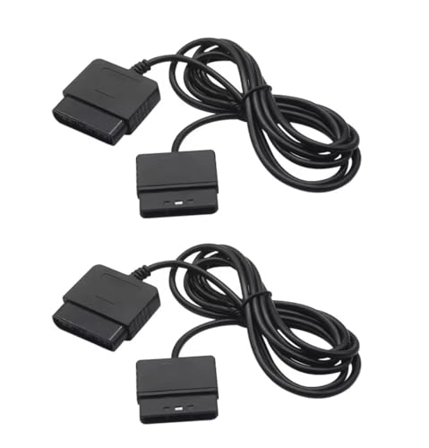 DARLINGTON & Sohns 2 cables de extensión para mando Playsation 2 PS2 analógico gamepad