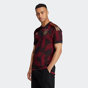 ウェア Adidas GERMANY 22 Away Authentic Black Germany Away Jersey Stadium Jersey 2021-22