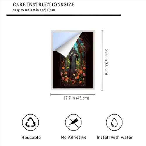 Vinilo decorativo para ventana de vidrio 17.7x23.6 pulg miniatura 2