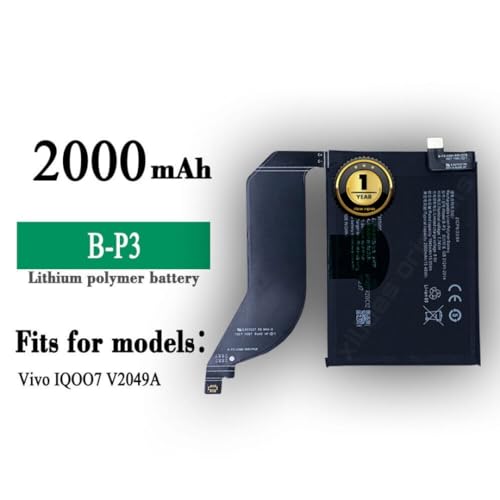 Image of B-P3 Battery for Vivo IQOO7 V2049A I2009 Battery with 1 Year Warranty**** (N270)