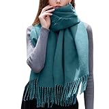 Matériau de qualité supérieure : cette écharpe en cachemire est fabriquée dans un matériau de qualité supérieure, elle est lisse, ne démange pas et offre un port super confortable et chaud. Extrêmement doux, respirant, bonne absorption de l'humidité et bon effet d'isolation thermique, vous pouvez donc le porter en hiver froid ou dans des pièces climatisées en été.