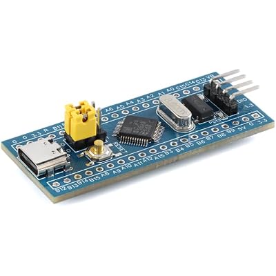 2Pcs STM32F103C8T6 Microcontroller Development Board, ARM Cortex-M3, Type-C Interface, 72MHz, 64KB RAM, 20 GPIO Pins