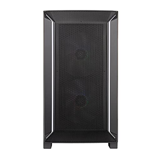 Image of SilverStone Technology FARA 312Z High Airflow Micro-ATX Gaming Chassis with Included ARGB Fans and Light Strips, SST-FA312Z-BG