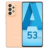 Samsung Galaxy A53 5G, teléfono móvil 128 GB Pesca, Smartphone Android, Tarjeta SIM no incluida, Versión FR