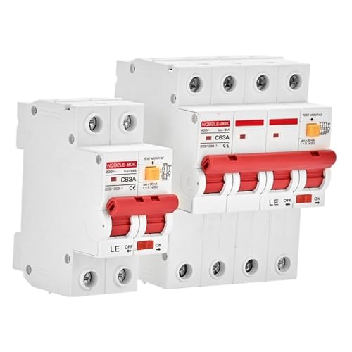 RCBO 20A Nanque disjoncteur différentiel 2P 30mA interrupteur AC 230V