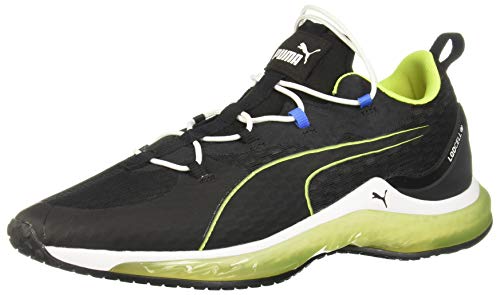 Puma Men's LQDCELL Hydra Sneaker, Black-Yellow Alert, 7 M US