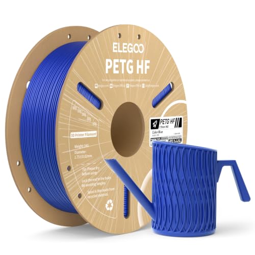 ELEGOO PETG HF 3D Printer Filament 1.75mm Blue 1KG