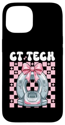 CT Tech Radiology Radiologist Rad Tech Girl �R�P�b�g���{�� �X�}�z�P�[�X iPhone 15 �p