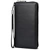 Bveyzi Women RFID Blocking Wallet Leather Zip Around Phone Clutch Large Capacity Ladies Travel Purse Wristlet