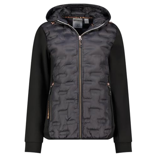 Geographical Norway Tropicaleama Lady – Chaqueta Softshell con capucha para mujer impermeable al aire libre – Chaqueta a prueba de viento resistente – Actividades al aire libre – senderismo – otoño