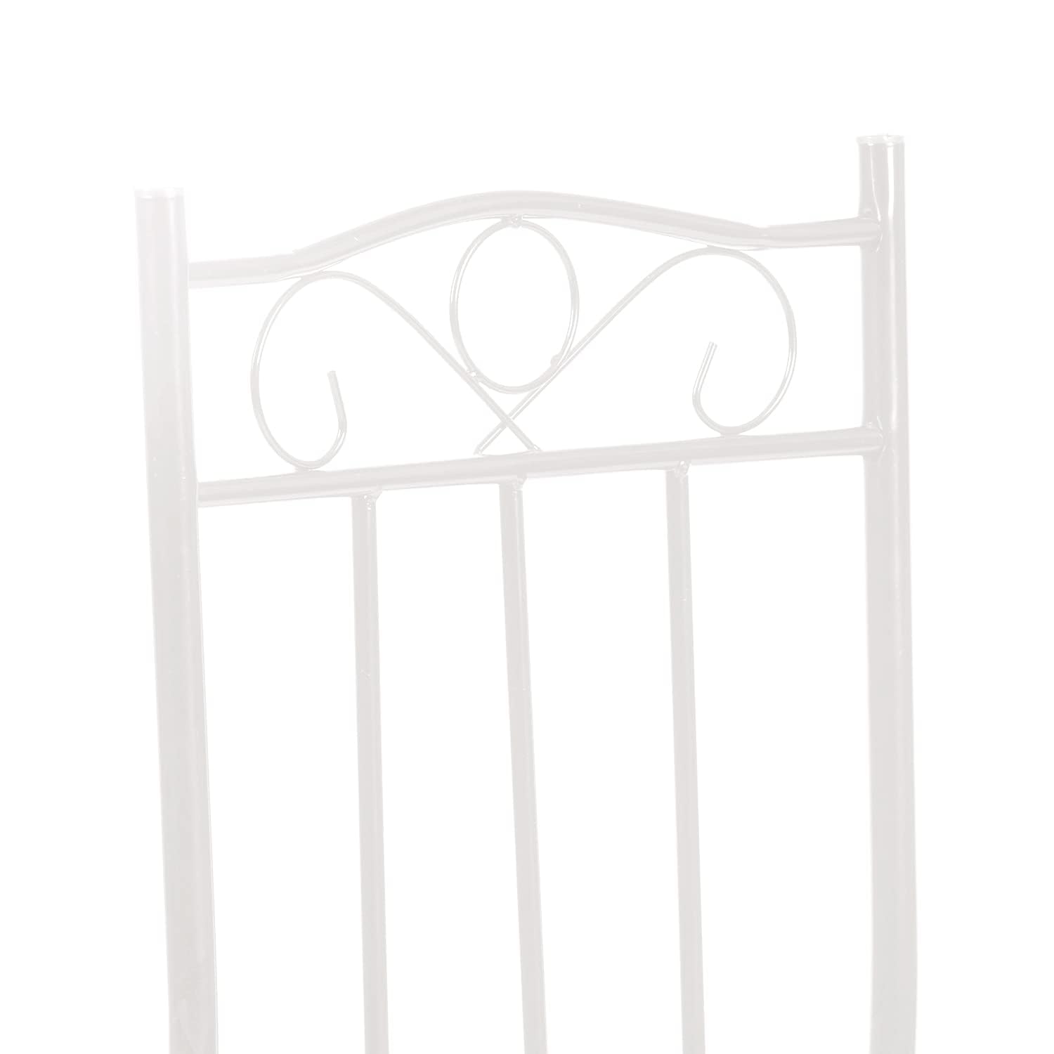 Essgruppe für 4 Personen, 4 Stühle, Esstisch 109x69 cm | 5-teilige Essgruppe mit Metallgestell und Holzoptik, ideal für Küche, Esszimmer, Wohnung und kleine Räume.