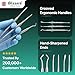 Ingrown Toenail File Set by Blizzard – 3 Piece Double-Ended Tool Kit with Blacks File, Nail Cleaner and Lifter for Cleaning and Care of Ingrown Toenails - Premium Stainless Steel