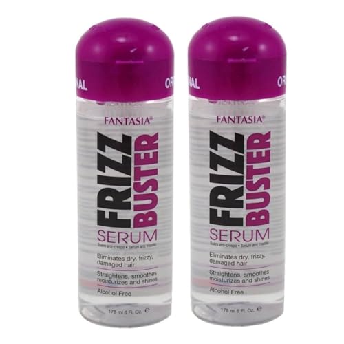 Fantasia Frizz Buster Serum 6 oz. Bonus (Pack of 2)