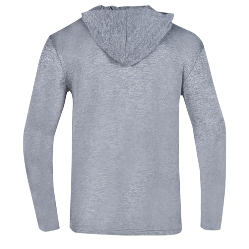 VENDACE Men's Hoodie Shirts Long Sleeve UPF 50+ Sun Protection T Shirts Casual Fishing Hiking Shirts with Hood3