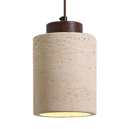 Lámpara colgante de mármol E27 ideal para iluminar la mesa del comedor y salón