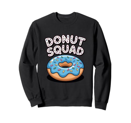 �h�[�i�c�E�X�N���b�h �u���[�E�X�v�����N�� �t�@�j�[ Donut Squad Blue Sprinkle Funny �g���[�i�[