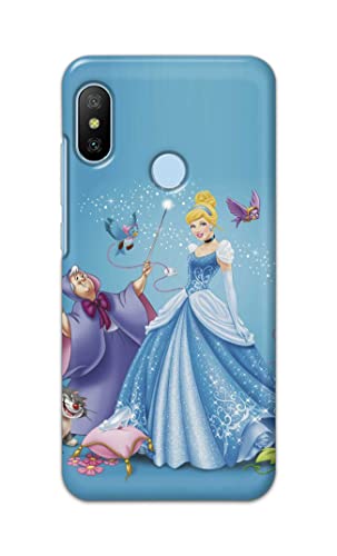 Image of Famous Cartoon Lady Character Hard Back Case Cover for Mi A2 Back Cover -(J5) VNS2224