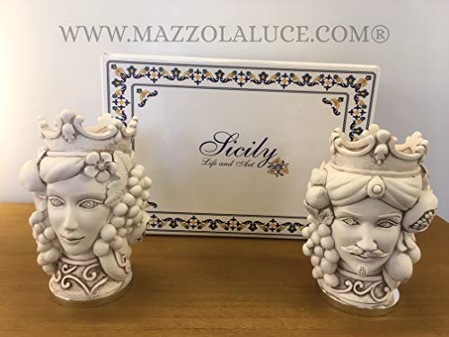 Crocifisso Da Parete Mazzola Luce In Marmorino Decorato Avorio Invecchiato Con Particolari Oro – 22.5x16.5 Cm