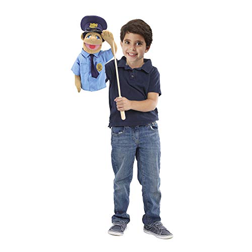 Melissa & Doug Police Officer Puppet (Cyrus ‘Cy’ Wren) With Detachable Wooden Rod #TOP1