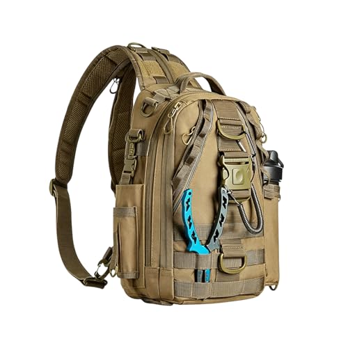 Sac à dos à bandoulière de sport en plein air pour trekking et pêche active