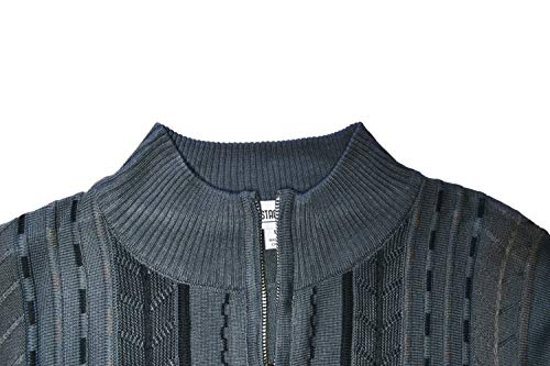 STACY ADAMS Men's Sweater, Vertical Dotted Line3