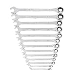 GEARWRENCH XL Ratcheting Combination SAE Wrench Set 13 Pc., 12 Point - 85199