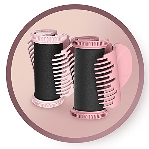 Remington PROluxe Heated Hair Rollers (OPTIheat Technology, 90 Second Heat Up, Sets Curls in 5 Minutes, 20 Velvet Flocked Rollers - 8 Medium 25mm and 12 Large 32mm) H9100 - Image 4