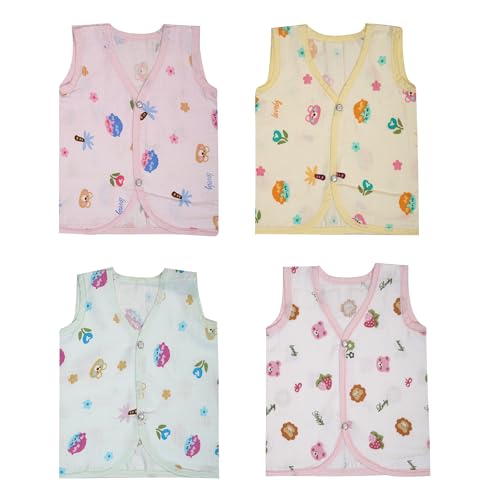 Image of V2M Cotton Jhabla New Born Baby Clothes