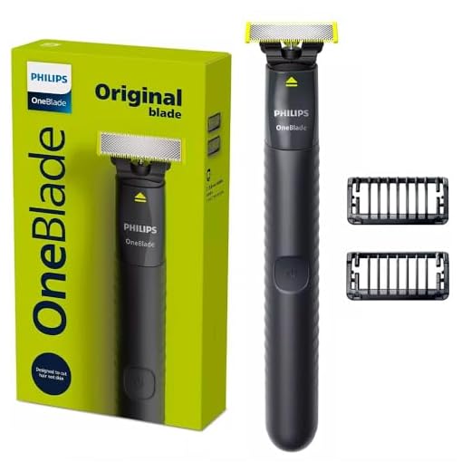 Barbeador aparador e raspador OneBlade Philips QP1424/10 com 2 Pentes - Bivolt
