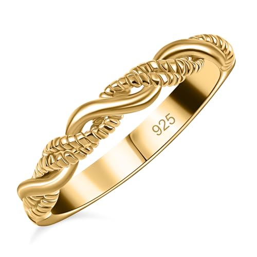 Bague en argent sterling 925 anti-ternissement femme fille