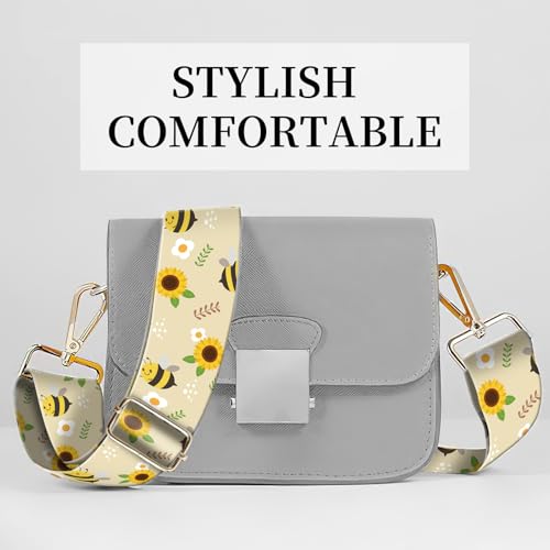 Image of Wide Purse Strap Replacement Crossbody, Funny Shoulder Strap Adjustable, Cute Bag Strap for Women Guitar Purses