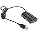 USB to Dummy Battery Replacement for Sony-L (NP-F550) 40" Adaptor Cable