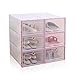 Local Makes A Comeback Caja de zapatos de plástico transparente (6 piezas), Artefacto de almacenamiento de zapatos, Caja de almacenamiento de zapatos