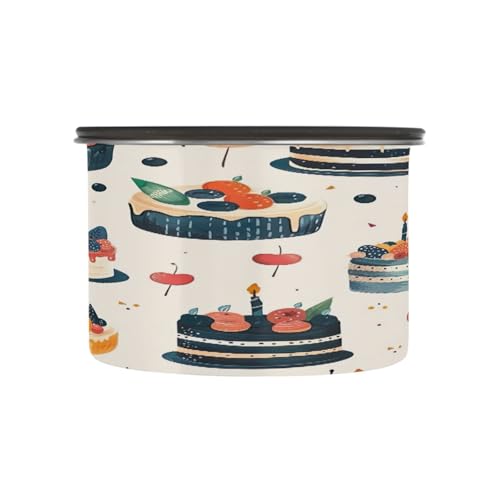 Contenedor Hermético para Café de Acero Inoxidable 17oz