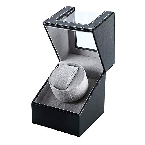 Uhrenschüttler Mechanischer Uhrenbeweger Aufbewahrungsbox für Uhrenbox Mini-Plattenspieler Single-Position-Shaker Kleine elektrische