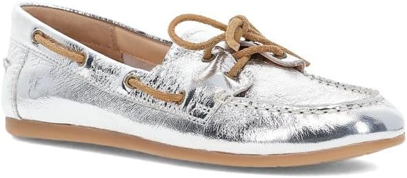 Frye Naya Boat Shoe - Women's Casual Leather Shoes, Comfortable Slip-On Loafers, Stylish Nautical Design for Everyday Wear