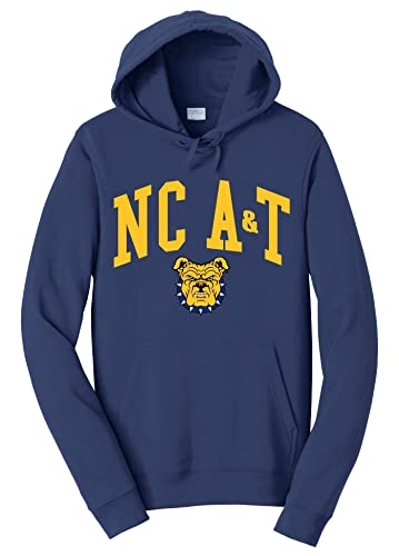J2 Sport Unisex North Carolina A&T Hooded Sweatshirt – NCAA Collegiate Apparel Navy