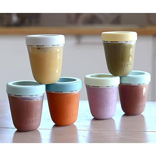 BÉABA - Vasetti in Silicone per Conservare la