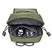 Tacticool 2 Pack Molle Pouches - Tactical Compact Water-Resistant EDC Pouch (2 Pack-Army Green)