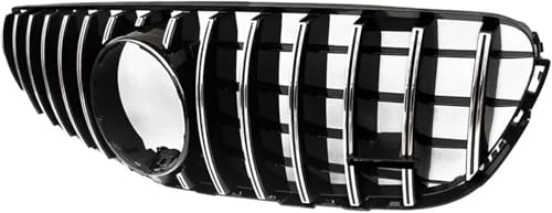 Calandre double pont Benz GLC W253 argent contre usure avant - 6