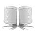 ONE, ONE SL, ONE Gen 2 & Play:1 Desk Stand, Twin Pack, White, Compatible with Sonos ONE & PLAY1 Speaker