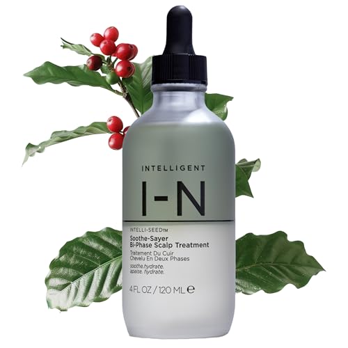 Siero capillare per il trattamento del cuoio capelluto bifase Sooth Sayer per secchezza e accumulo di sporco sul cuoio capelluto, vegano, 4 oz