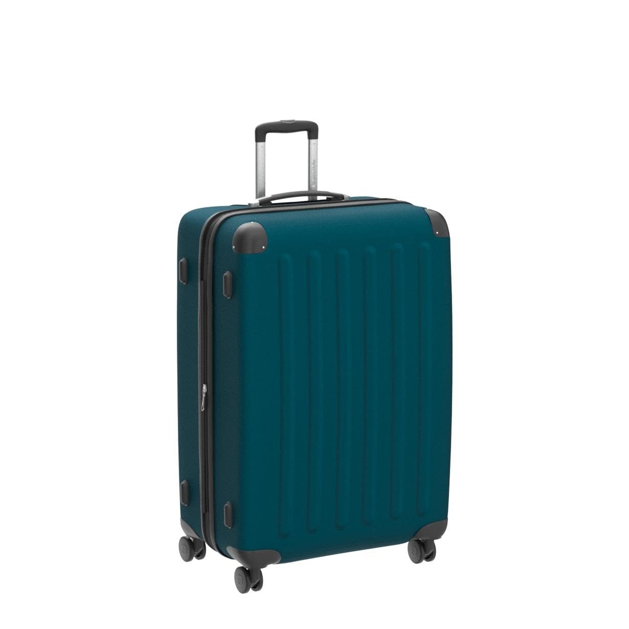 Hauptstadtkoffer Spree – Grande Valise Rigide, Serrure TSA, 4 Doubles roulettes, Trolley, Valise de Voyage, Extension de Volume, 75 cm, 119 litres, AquaVert