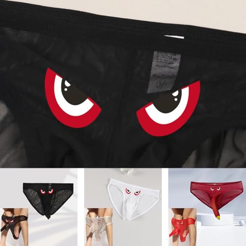Elephant Trunk Underwear, Bulge Ball Pouch Lace Briefs See Through Mesh Sexy Elephant Panties for Men3