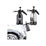 泡タイプ洗剤対応 お掃除用スプレー 車用フォームスプレー 2L スプレーボトル 泡タイプ 洗車 泡 加圧式霧吹き 洗車 スプレー きれい 泡ポンプボトル 大容量 家庭＆自動車兼用 家庭掃除用品 菜園 農作業 水やり 風呂 石鹸噴霧器