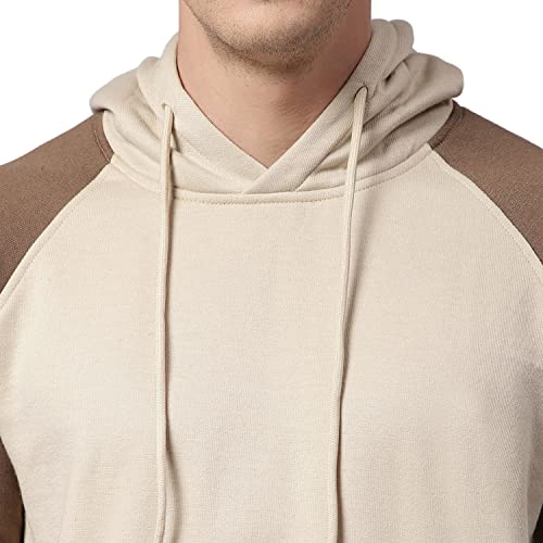 Image of HIGH Star Men's Fleece Colorblock Hooded Sweatshirt