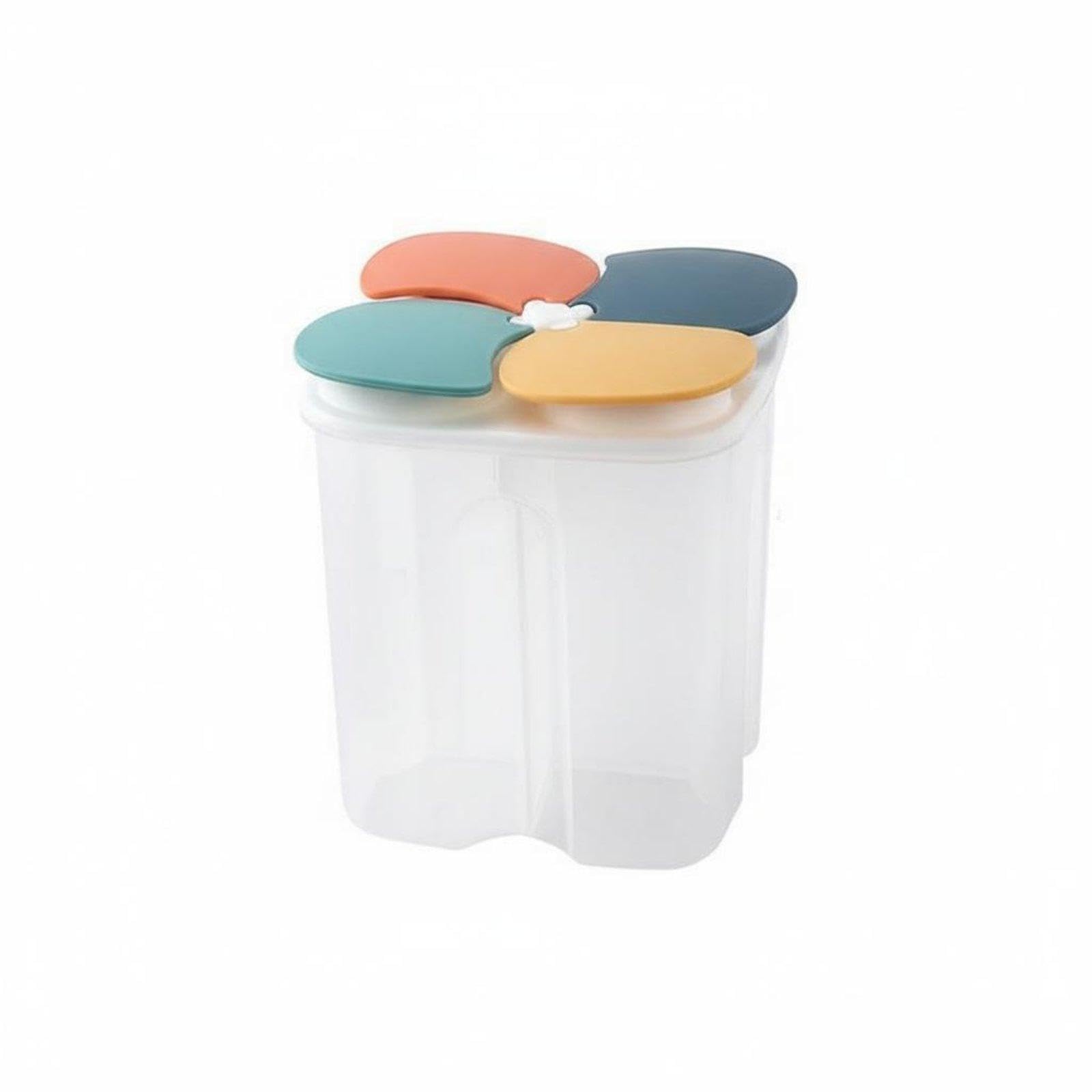 Sealed Food Storage Container Compartmentalized Design Divided Food Storage Container Airtight Secure Multi-Compartment Pantry Canister Dark Small|Home & Garden| Kitchen Dining & Bar| Kit-image-46