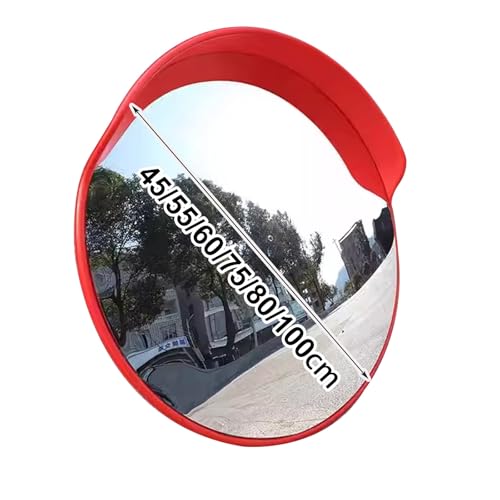 Miroir de sécurité avec support de fixation réglable et grand angle